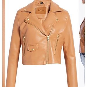 Blank NYC Faux Leather Moto Jacket